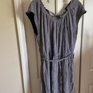 Lauren Conrad Checkered Pattern Dress - Size XL